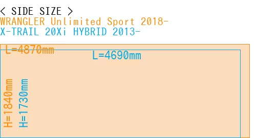#WRANGLER Unlimited Sport 2018- + X-TRAIL 20Xi HYBRID 2013-